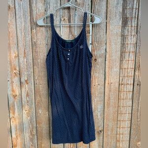 Lauren Ralph Lauren Polka Dot Double Strap Nightgown